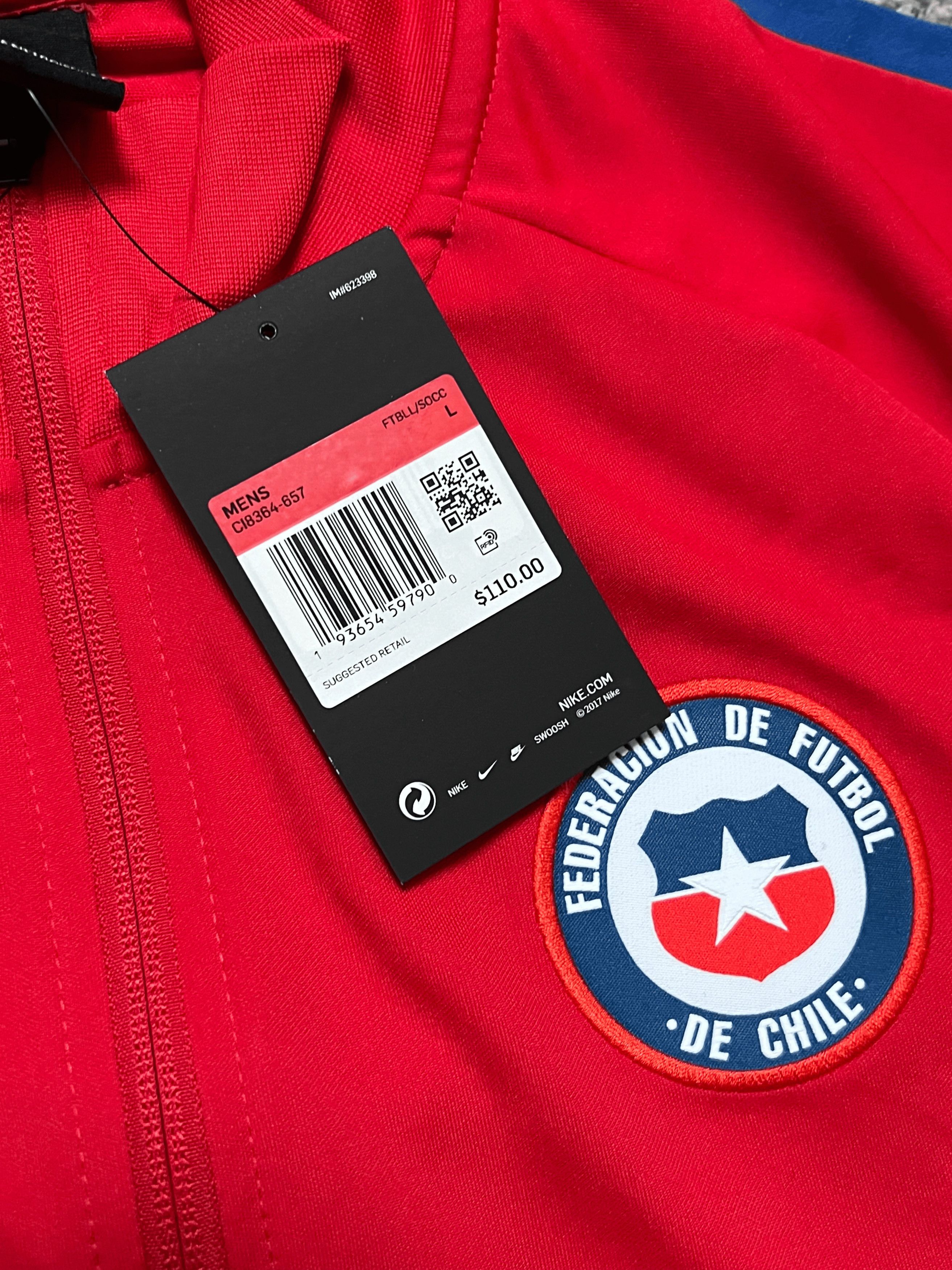 Nike Nike Red Chile National Team I96 Anthem Track Jacket Size US L / EU 52-54 / 3 - 4 Thumbnail