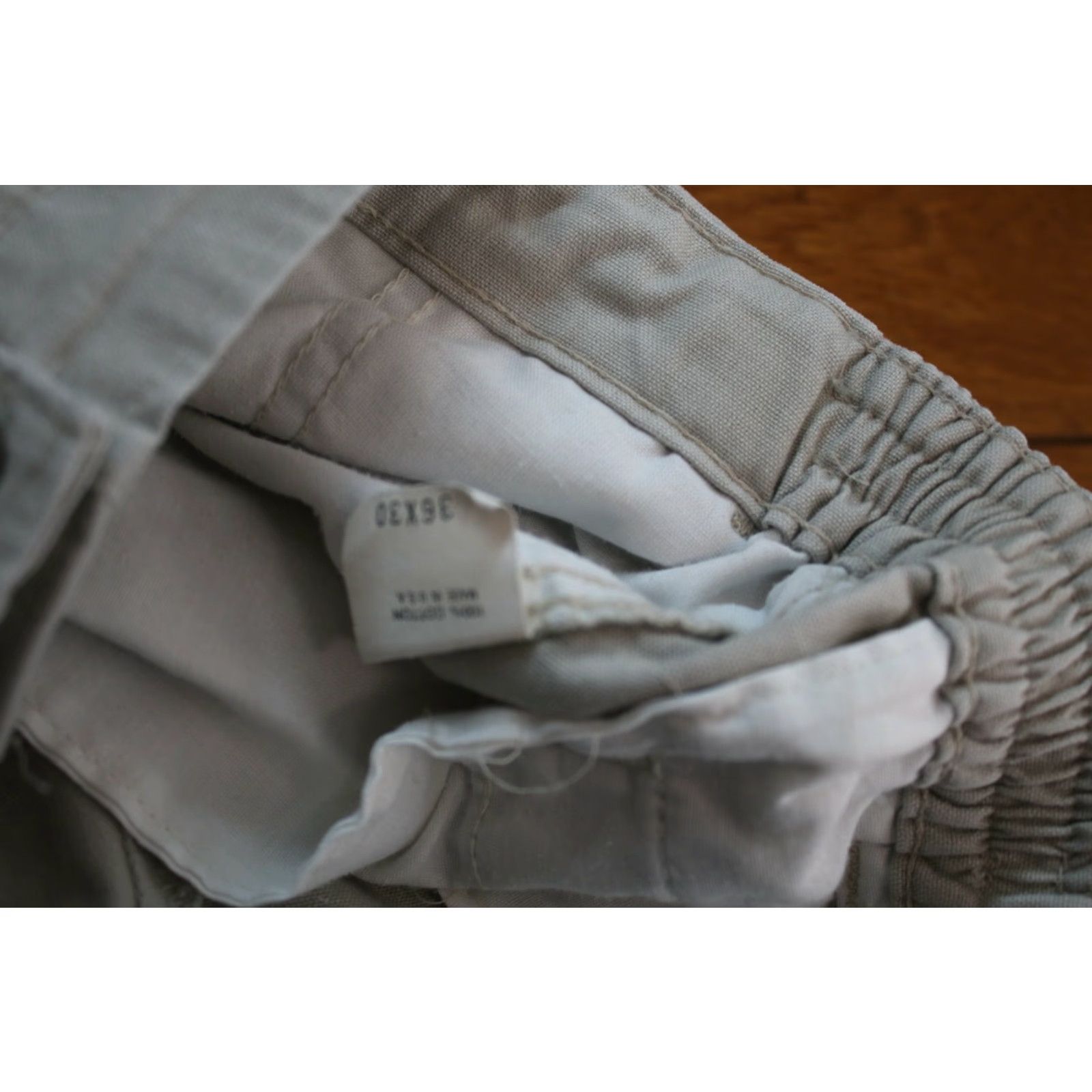Dockers Dockers Pant Size 36X30 Beige Regular Pleated Front Formal Dress Mens Size US 34 / EU 50 - 7 Thumbnail