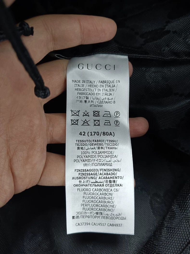 Gucci Gucci Dark patterned full-print long-sleeved zipper jacket Size US XS / EU 42 / 0 - 6 Thumbnail