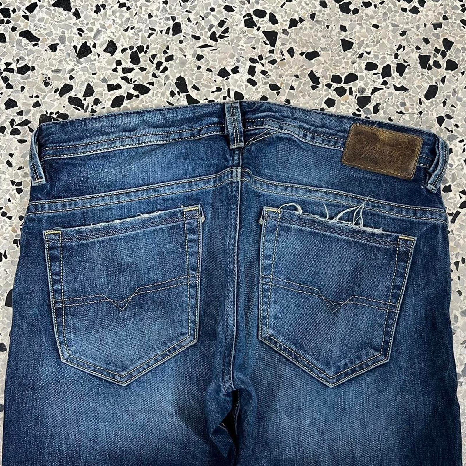Diesel × Vintage VINTAGE Y2K DIESEL DENIM PANTS: Size US 32 / EU 48 - 2 Thumbnail