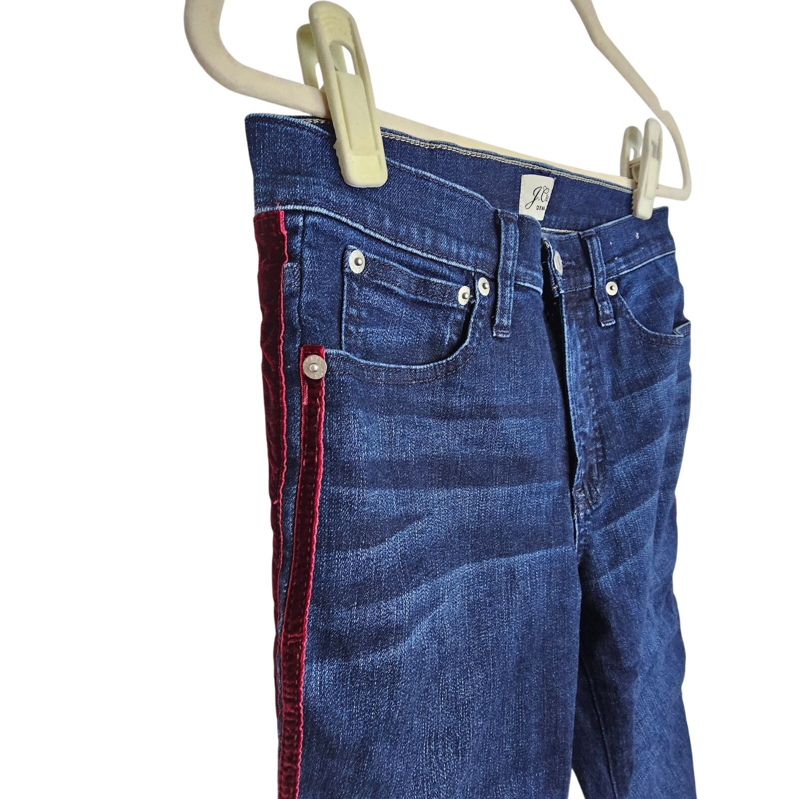 J.Crew J. Crew Womens Vintage Straight Leg Jeans Size 27 Tuxedo Size 27" / US 4 / IT 40 - 6 Thumbnail
