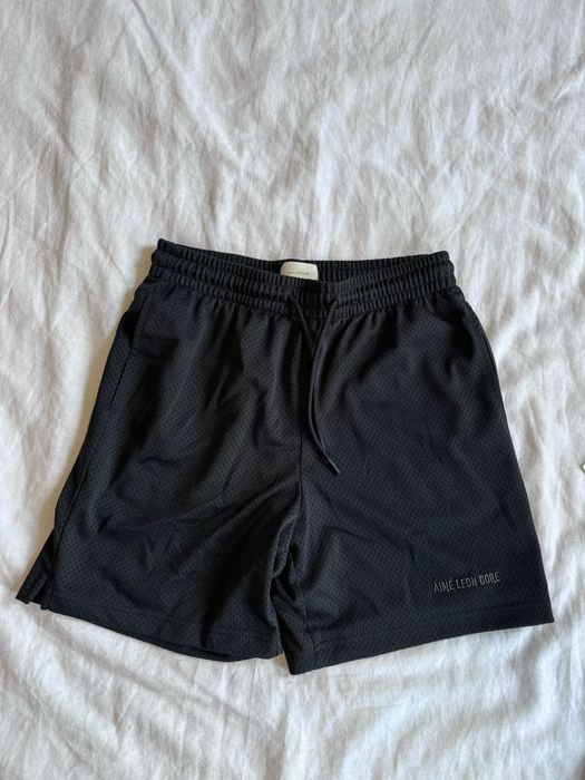 Aime Leon Dore ALD Gym Shorts Black Logo Small | Grailed