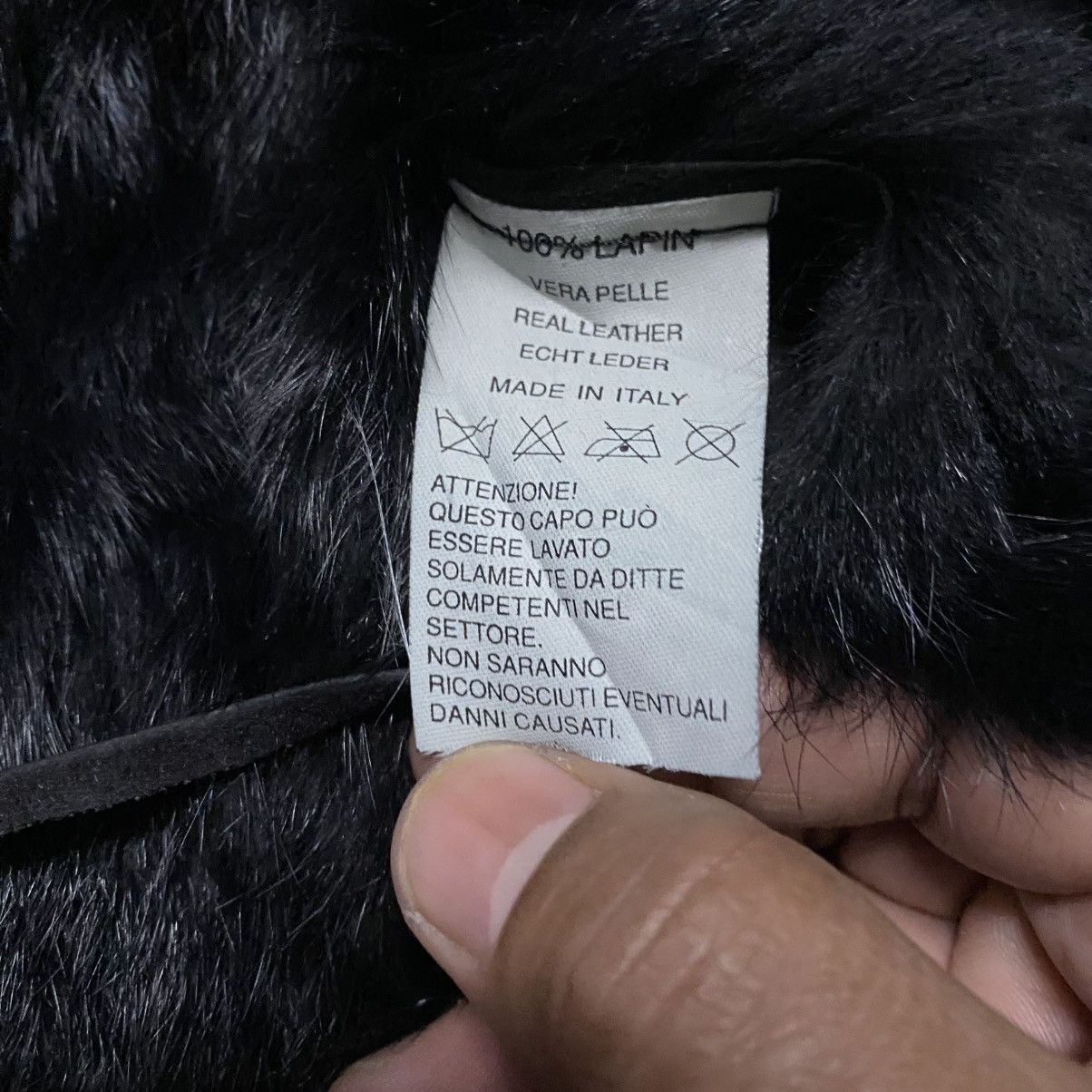 Leather Rare‼️🔥Original Lapin Leather Patchwork Rabbit Coat Jacket Size US M / EU 48-50 / 2 - 12 Thumbnail