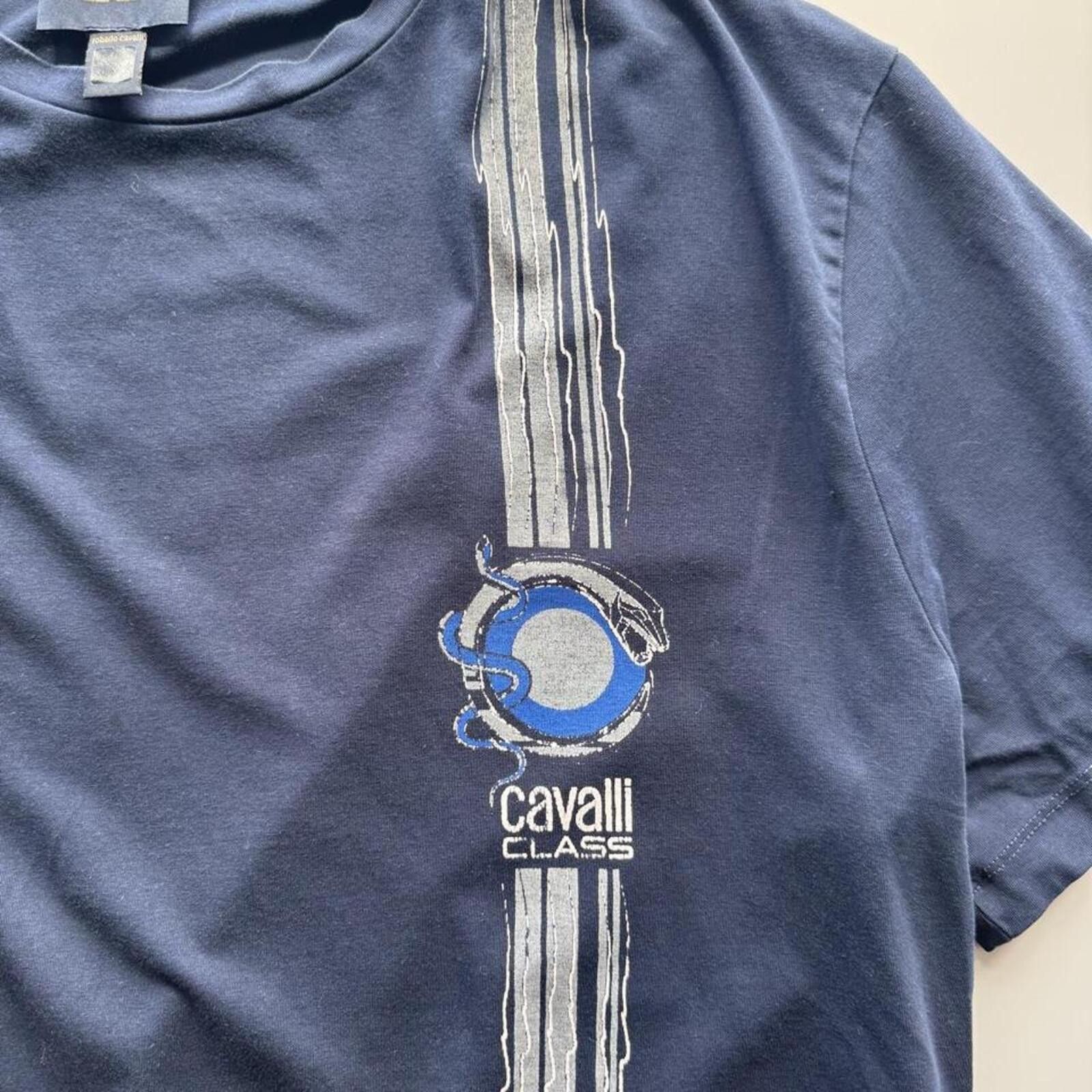 Roberto Cavalli Roberto Cavalli Class Graphic T-Shirt Size US L / EU 52-54 / 3 - 2 Thumbnail