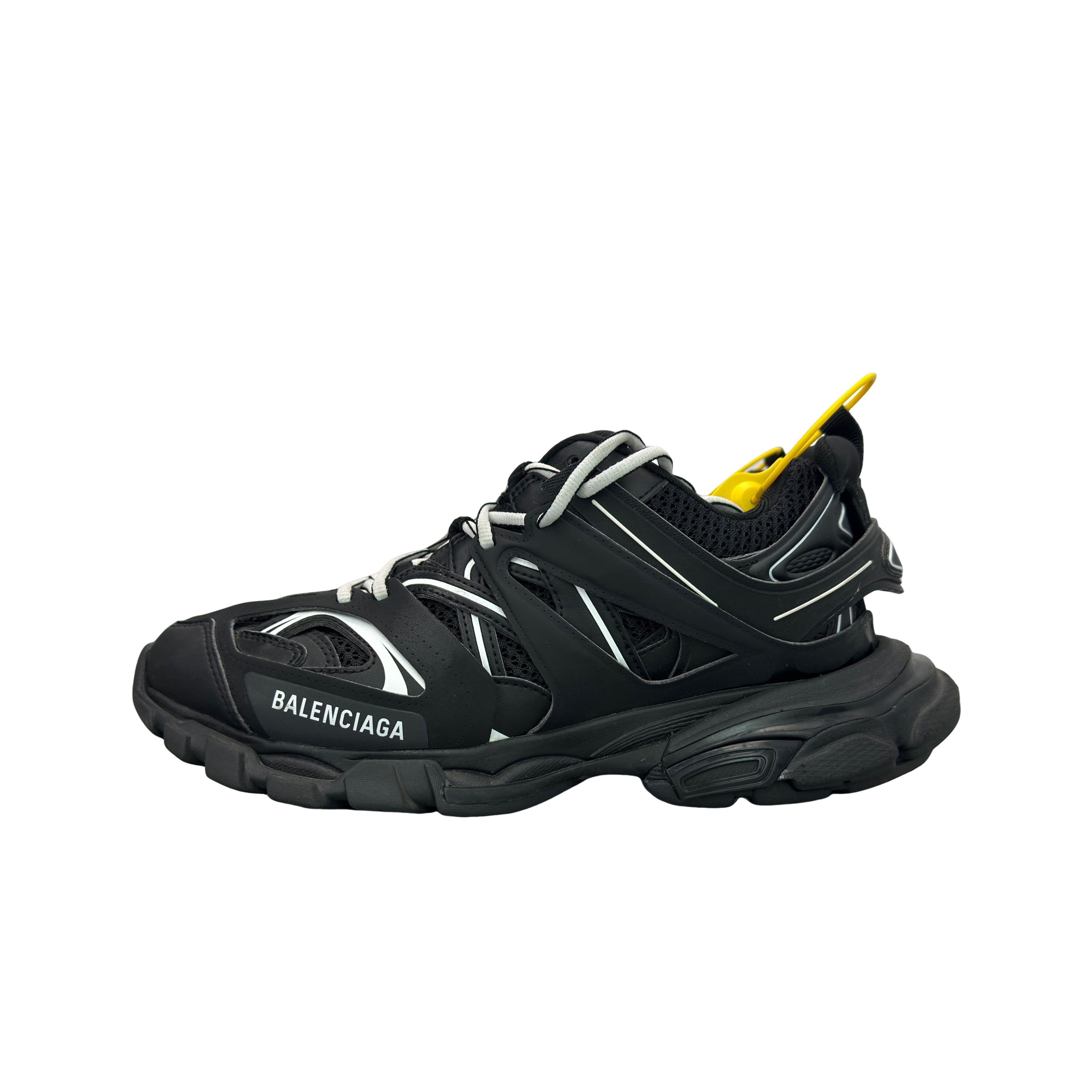 Balenciaga Balenciaga Black Track Panelled Sneakers 41 Size US 8 / EU 41 - 1 Thumbnail