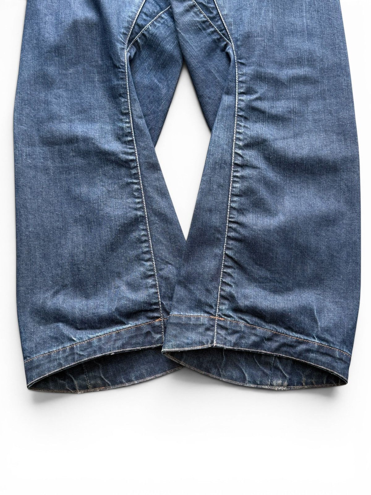 Levi's Vintage Levis Engineered Buckle Back Twisted Washed Jeans Size US 30 / EU 46 - 5 Thumbnail