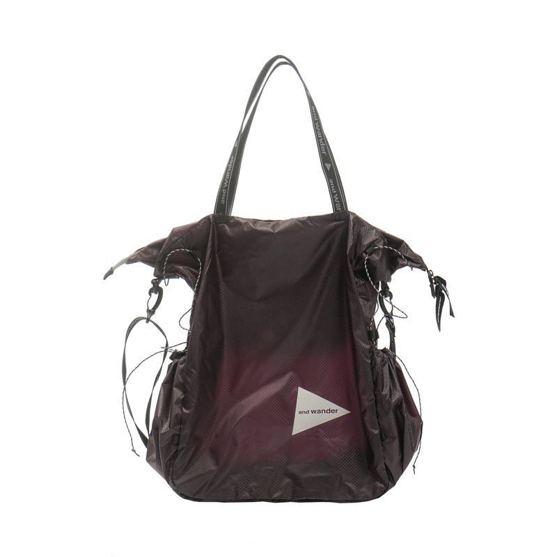 And Wander And Wander Medium Sil Tote Bag Burgundy Size ONE SIZE - 1 Thumbnail