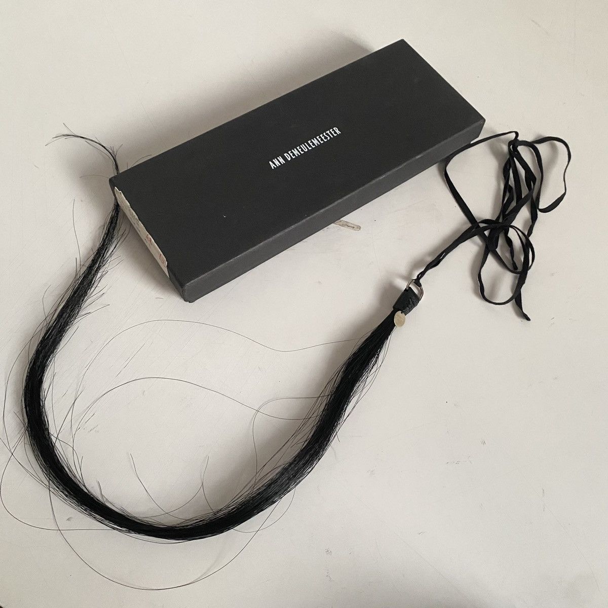 Ann Demeulemeester FW11 Ann Demuelemeester horse hair necklace Size ONE SIZE - 5 Thumbnail