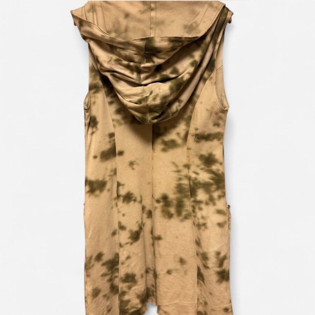 14th Addiction 14th addiction sleeveless handmade buttons dyed hooded vest Size US M / EU 48-50 / 2 - 3 Thumbnail