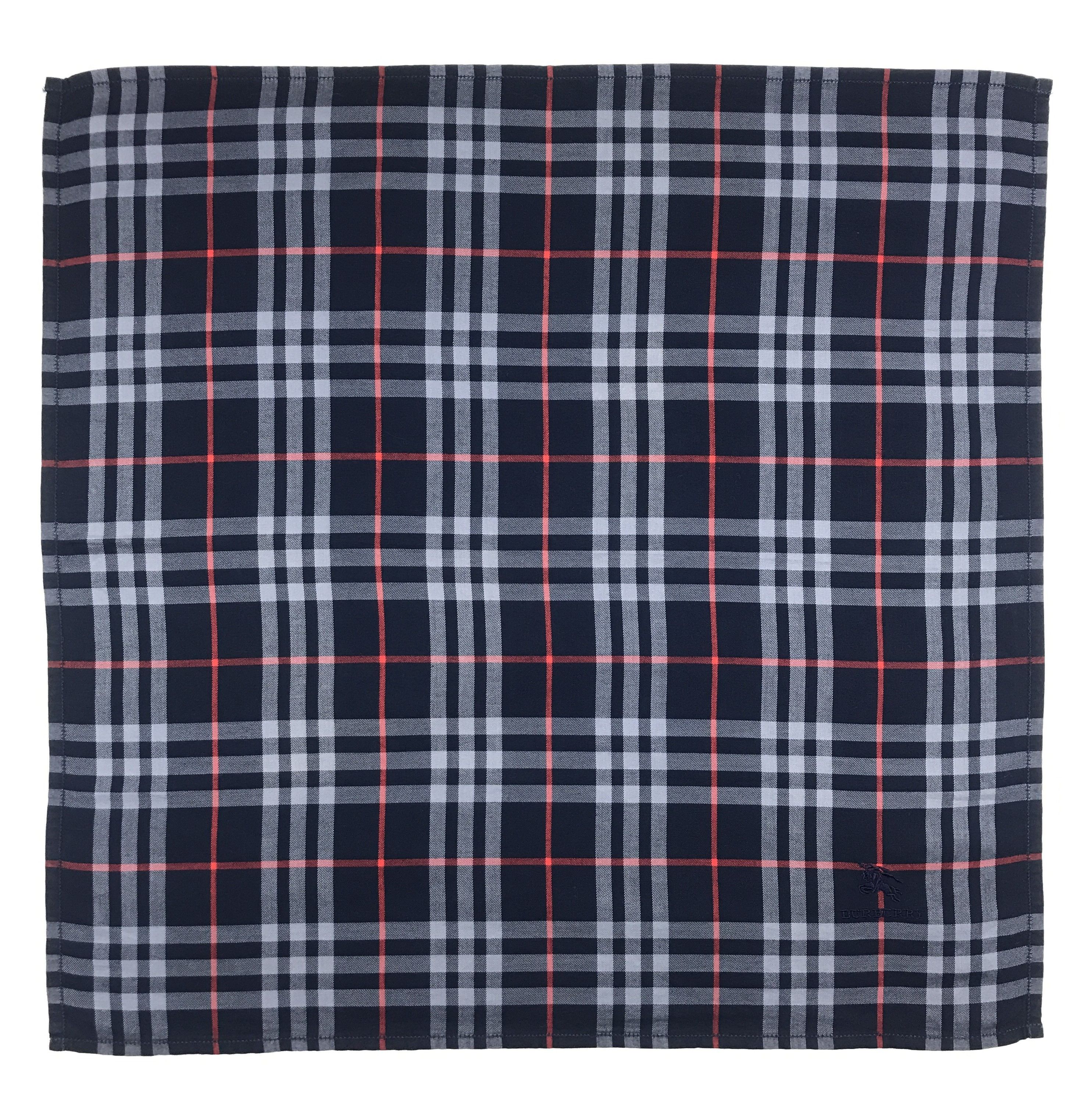 Burberry × Vintage Vintage Burberry Nova Check Bandana Neckerchief Handkerchief Size ONE SIZE - 1 Thumbnail
