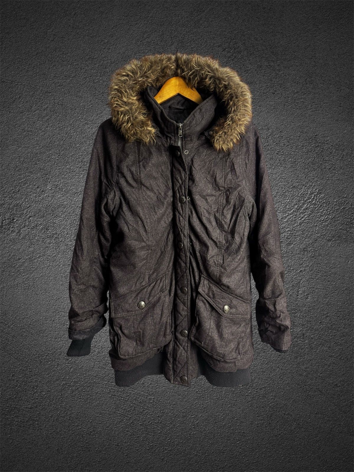If Six Was Nine Faux Fur Beaumont Carr Hoodie Jacket Japanese Style Size US M / EU 48-50 / 2 - 1 Thumbnail