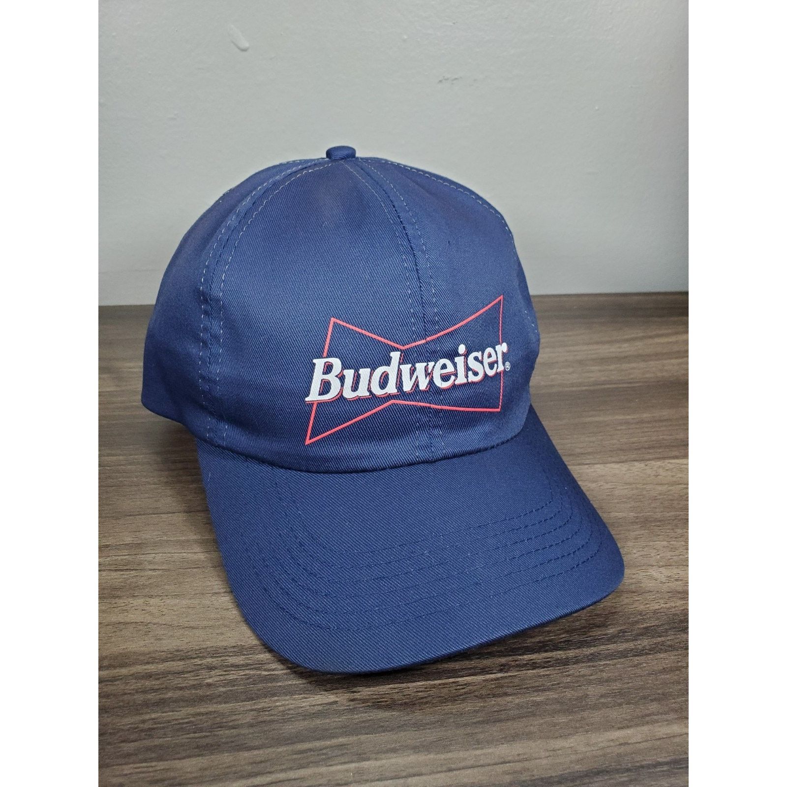 Budweiser × Vintage Vintage Budweiser Beer Hat Snapback Cap Navy Blue Promo Size ONE SIZE - 1 Thumbnail