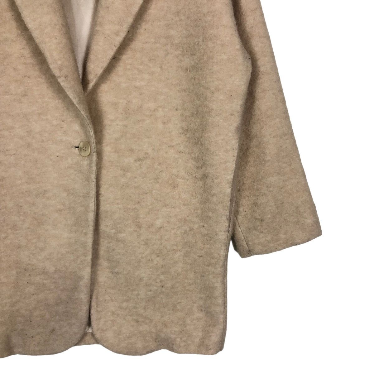 Maison Margiela 🔥MM6 A/W 2016 Mohair Wool Double Breast Jacket Faux Fur Size M / US 6-8 / IT 42-44 - 4 Thumbnail