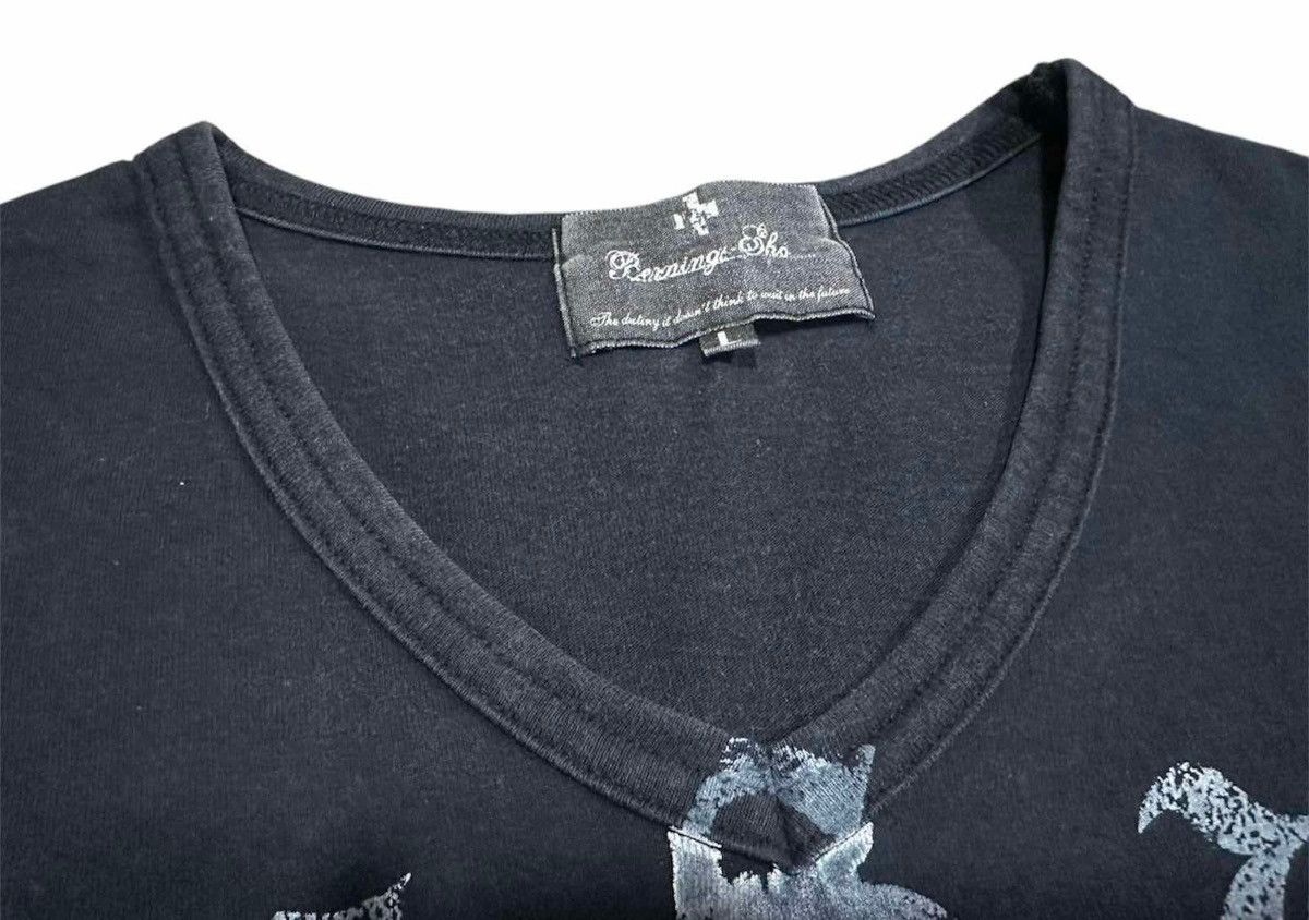 If Six Was Nine 🔥Sick Y2K Berning Sho Skull Poem Shirt Goth Punk Size US S / EU 44-46 / 1 - 5 Thumbnail