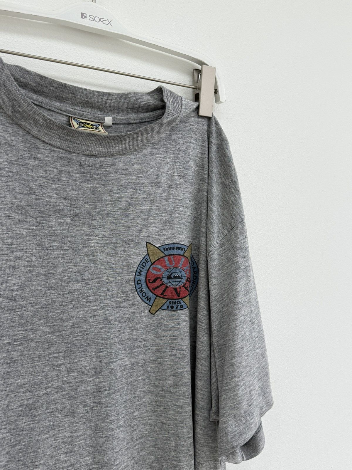 Billabong × Quiksilver Vintage 90s Quiksilver Surf Style T-Shirt Size US XL / EU 56 / 4 - 4 Thumbnail
