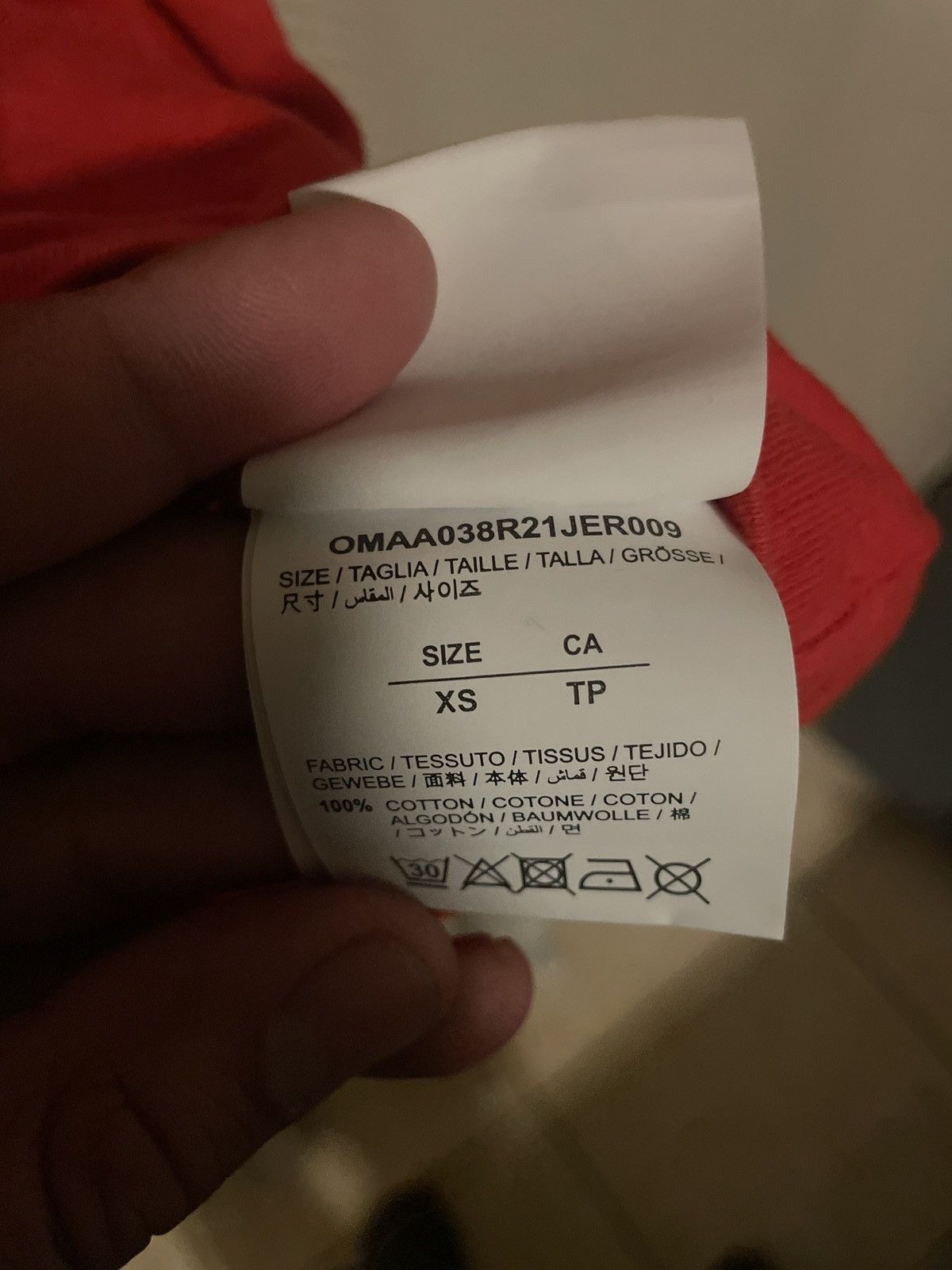 Off-White Off-White Hand Gun Tee Size US XS / EU 42 / 0 - 7 Thumbnail