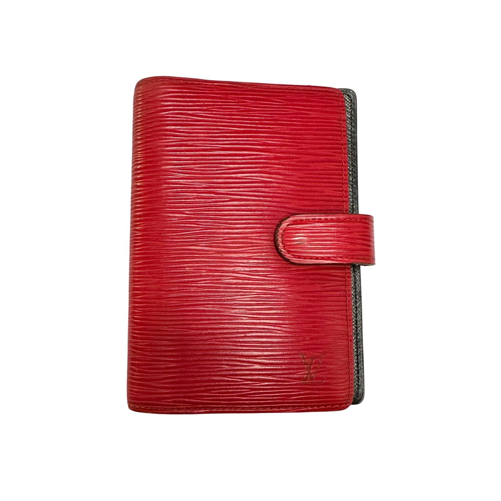 Louis Vuitton Louis Vuitton Red Epi Agenda Size ONE SIZE - 1 Thumbnail