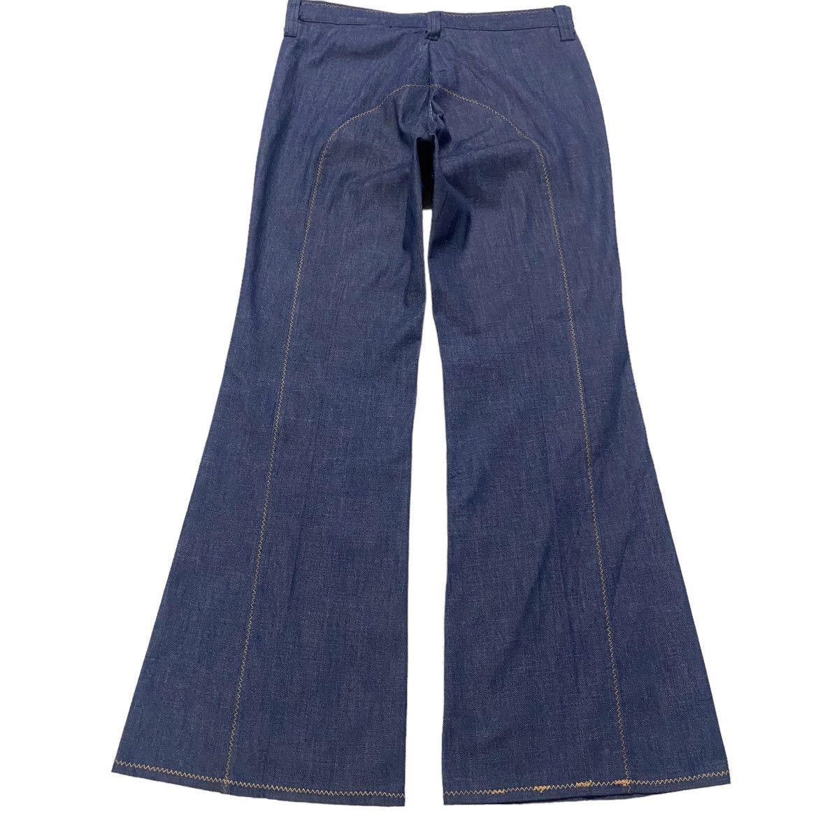 Sears Vintage 60s Sears Kings Road Denim Super Flare Jeans Size US 31 - 2 Thumbnail