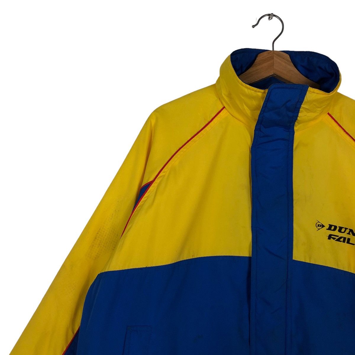 Japanese Brand 🔥90’s Vintage Bomber Jacket Racing Dunlop Falken Big Logo Size US M / EU 48-50 / 2 - 6 Thumbnail