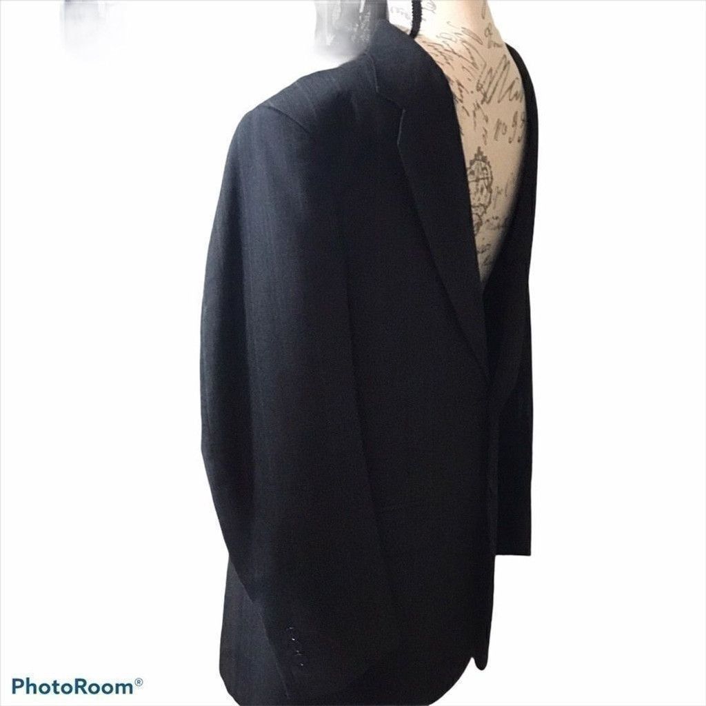 Towncraft Town craft men’s suit jacket size large gray/blue Size 42R - 5 Thumbnail