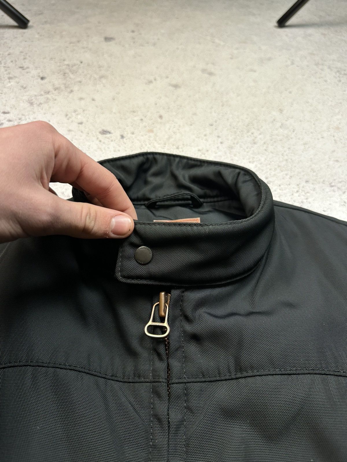 Hugo Boss × Vintage HUGO BOSS Motorcycle Jacket Solid Coats, Jackets & Vests Size US M / EU 48-50 / 2 - 7 Thumbnail