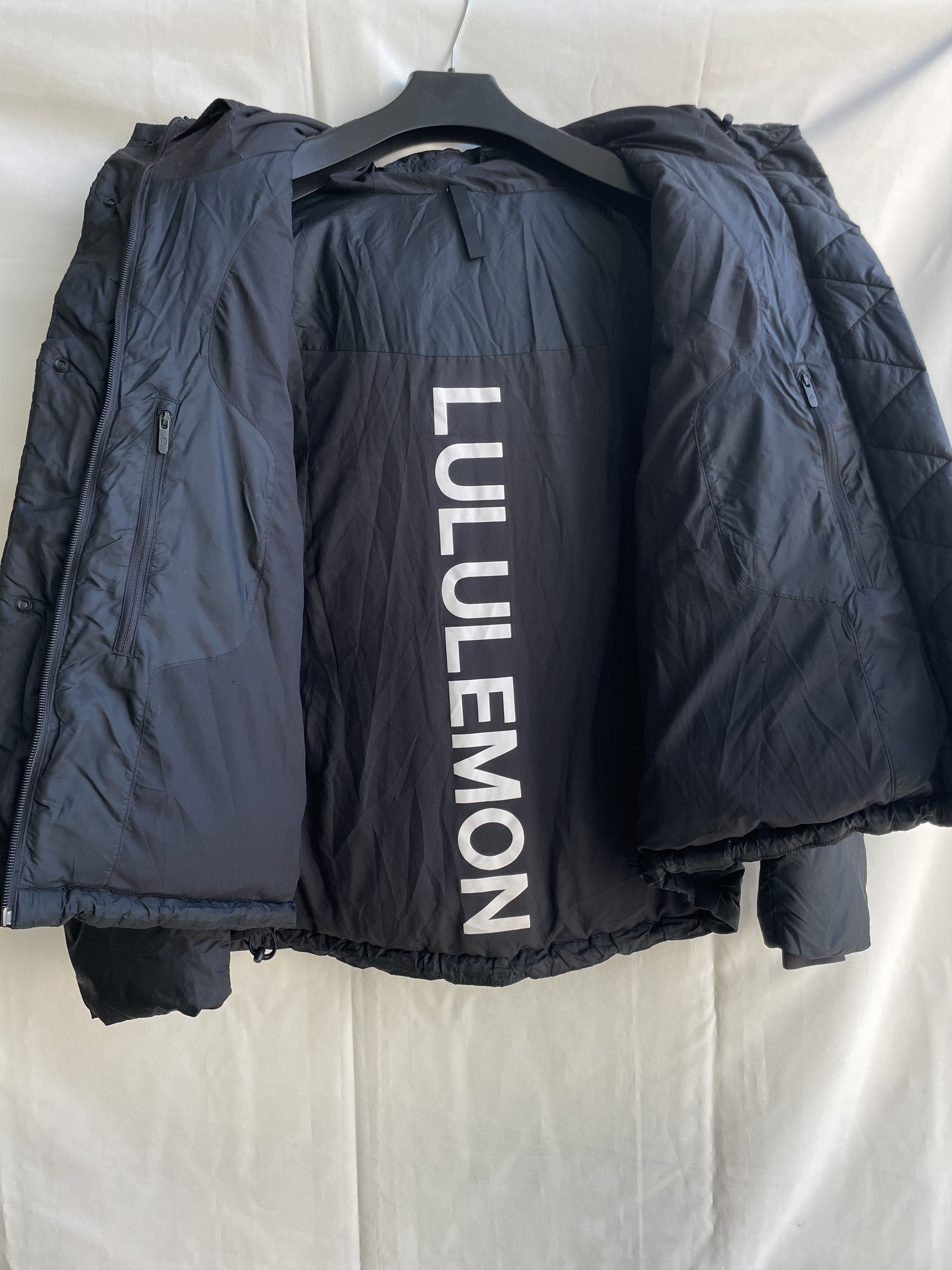 Lululemon Lululemon Womens Black Puffer Down Jacket Size M Size M / US 6-8 / IT 42-44 - 3 Thumbnail