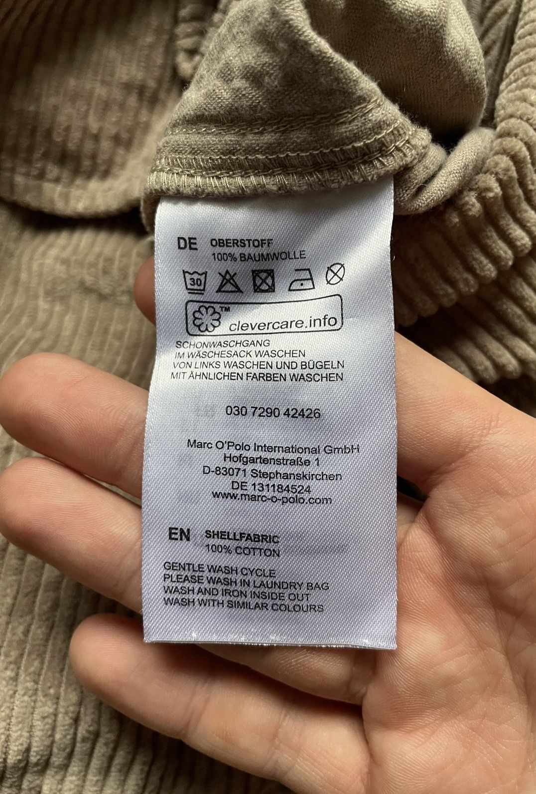Marc O'Polo × Velvet Vintage Marc O Polo Velvet Hooded Overshirt Jacket XL Brown Size US XL / EU 56 / 4 - 14 Thumbnail