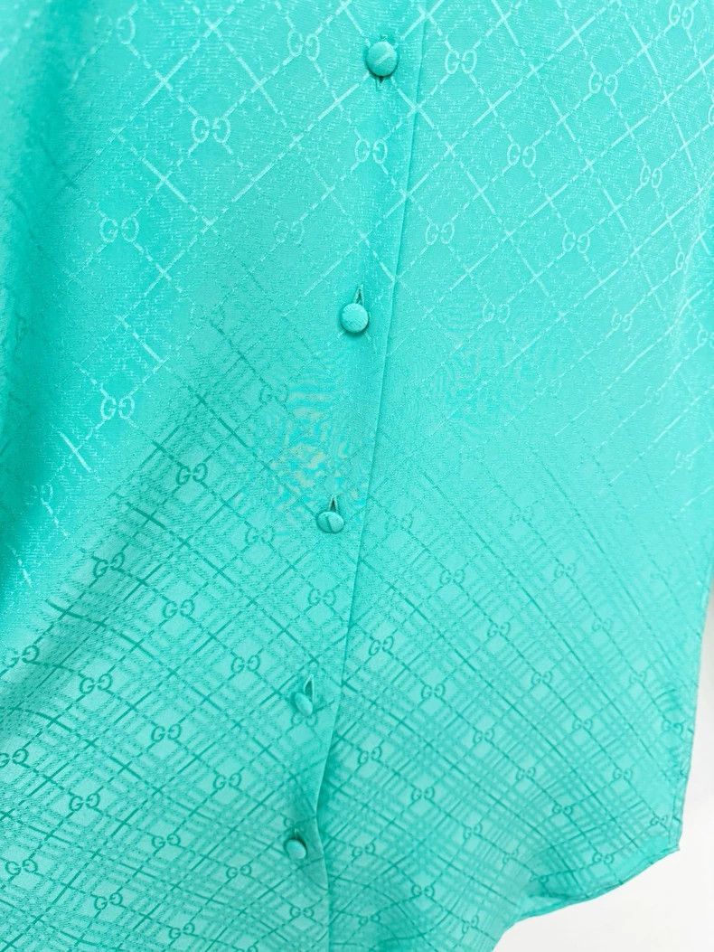 Gucci Gucci Silk shirt 2502-Nextarrow Size US XXS / EU 40 - 2 Thumbnail