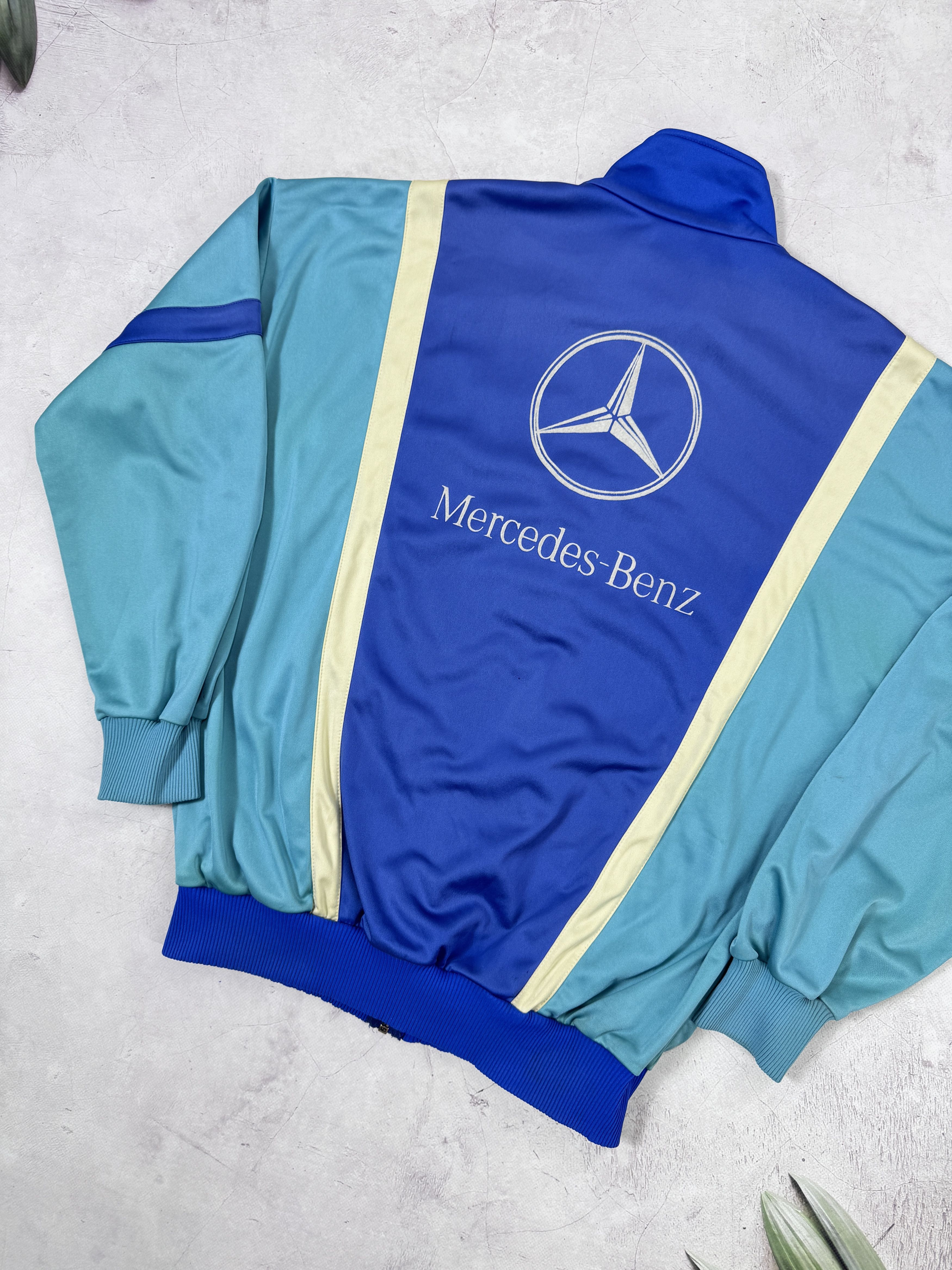 Erima Vintage Erima Track Jacket Mercedes-Benz Back Logo Size US L / EU 52-54 / 3 - 19 Thumbnail