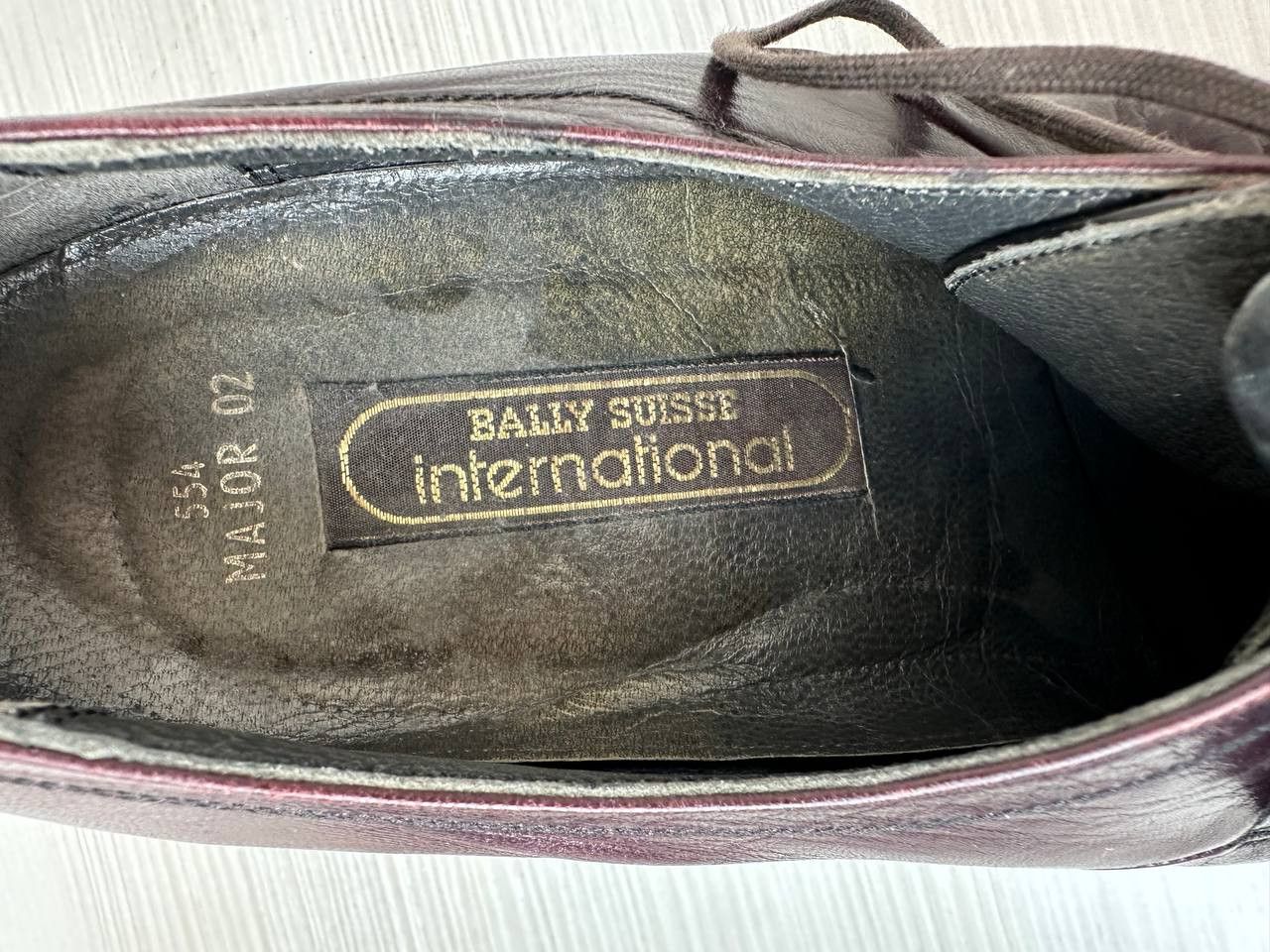 Bally Bally Suisse Major 02 554 Oxford Leather Shoes Size 9 Size US 9 / EU 42 - 11 Thumbnail