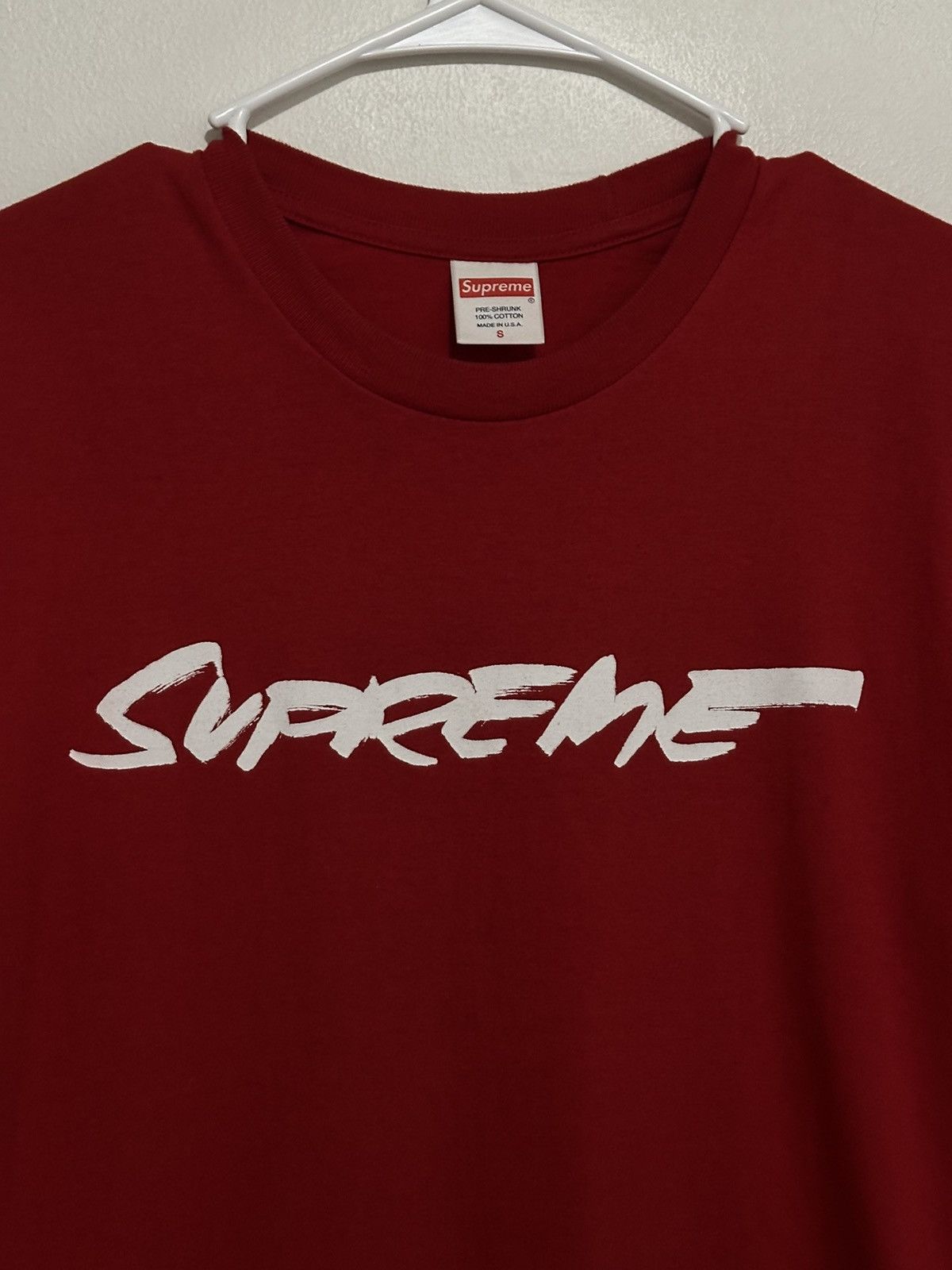 Supreme Supreme Futura Logo Tee Size US S / EU 44-46 / 1 - 2 Thumbnail