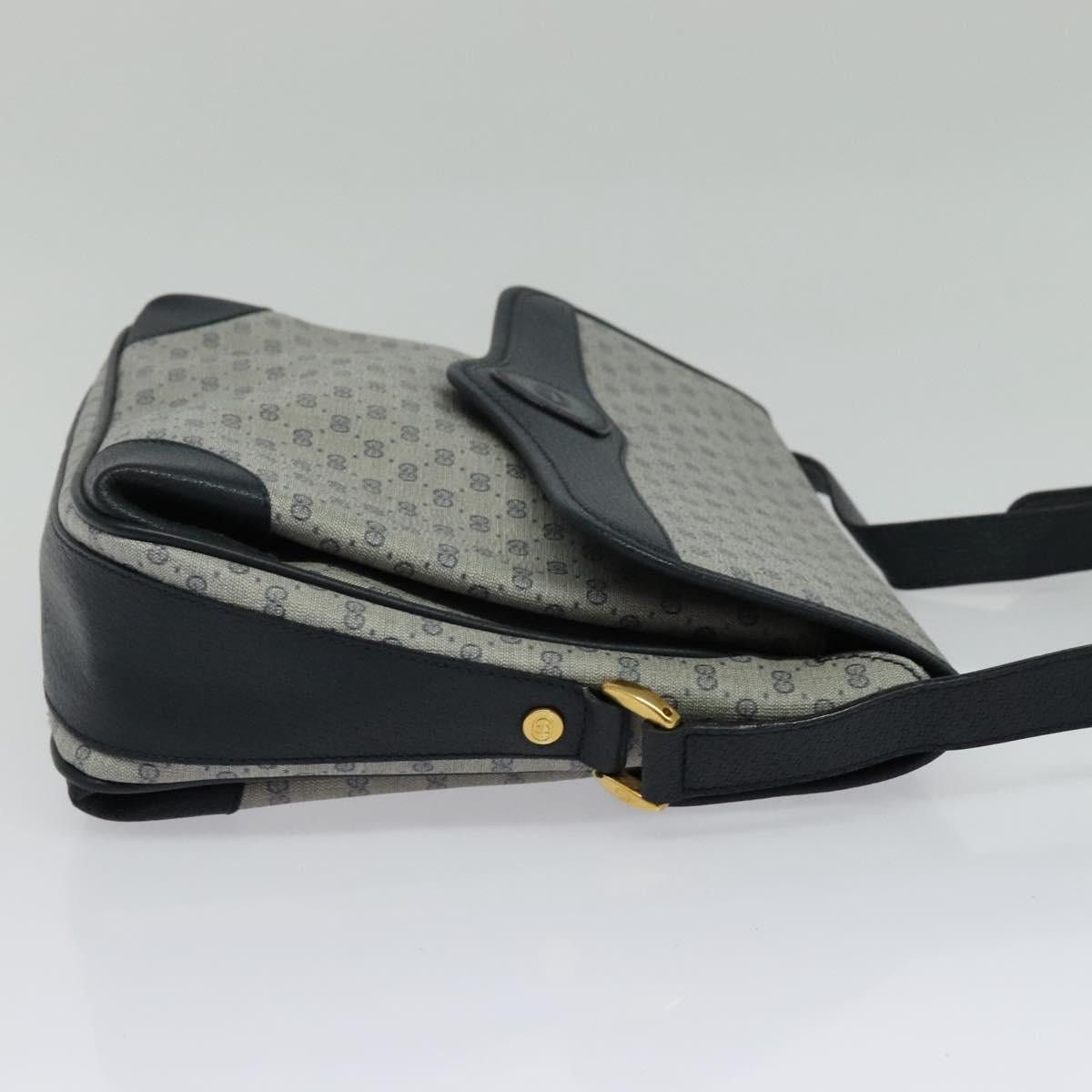 Gucci GUCCI Micro GG Supreme Shoulder Bag Pvc Navy Gold 001 116 Size ONE SIZE - 5 Thumbnail