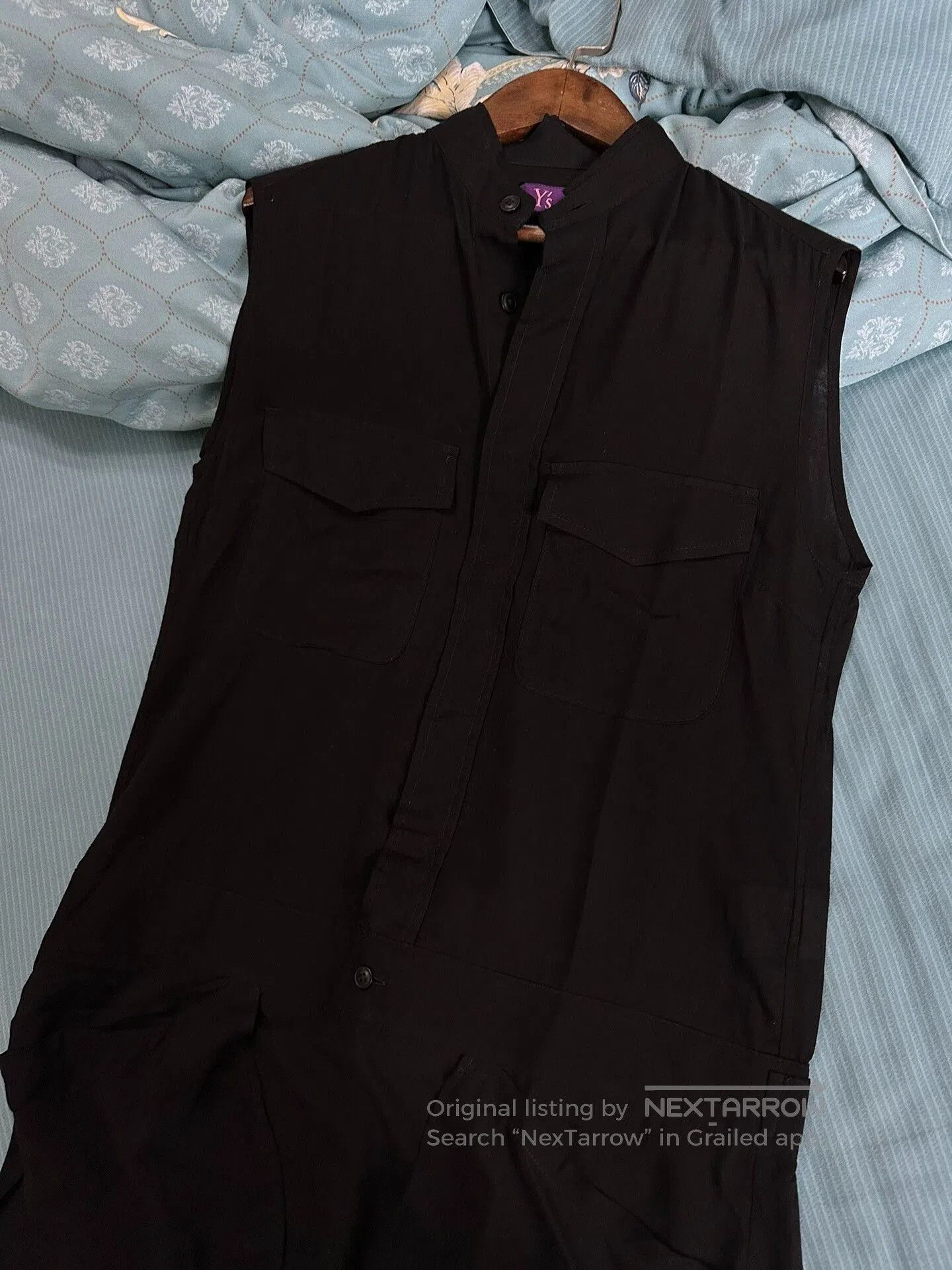 Y's Y's Black Sleeveless Dress for Casual Elegance. Size S / US 4 / IT 40 - 3 Thumbnail
