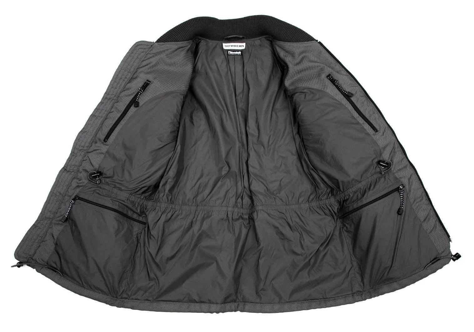 Issey Miyake Thinsulate Waterproof Zip Multi-Pocket er Jacket Grey Size US XL / EU 56 / 4 - 10 Thumbnail