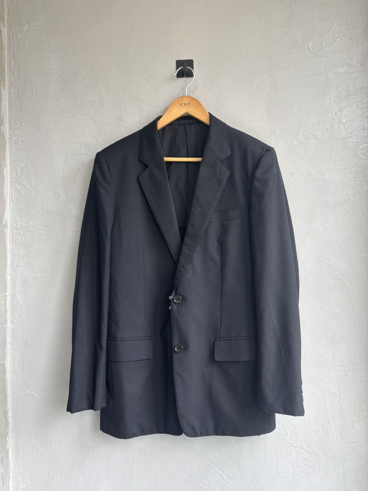Comme des Garcons × Comme des Garcons Homme Deux × Comme des Garcons Homme Plus Comme des Garcons Homme deux 2008 smooth wool blazer Size 48R - 1 Thumbnail