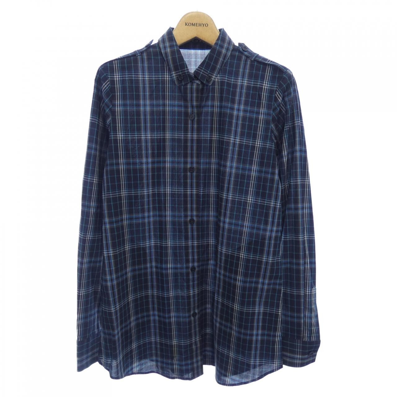 Theory Theory Check Shirt Cotton Dress Shirt DUTY FREE for USA