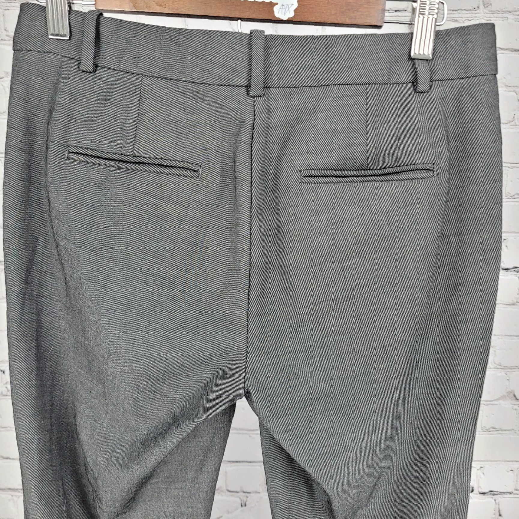 Ann Taylor Ann Taylor Grey Straight Pants Slacks Women Size 4 30x27 Size 27" / US 4 / IT 40 - 7 Thumbnail