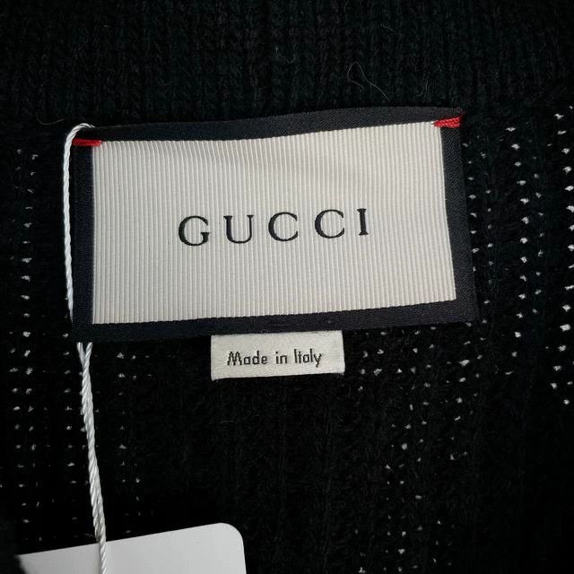 Gucci Gucci Heavy industry jacquad embroidery knitted cardigan c Size S / US 4 / IT 40 - 5 Thumbnail