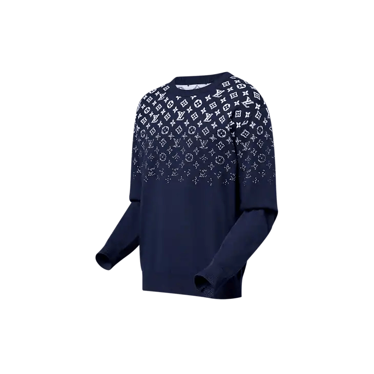 Louis Vuitton Gradient Cotton Crewneck Size US XL / EU 56 / 4 - 2 Thumbnail