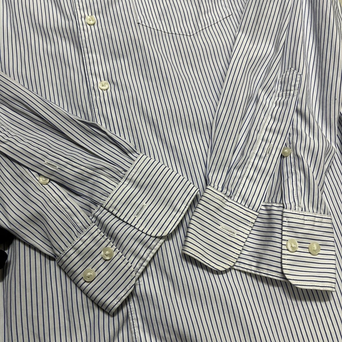 Japanese Brand × Uniqlo Uniqlo Stripes Button Up Shirt Size US S / EU 44-46 / 1 - 2 Thumbnail