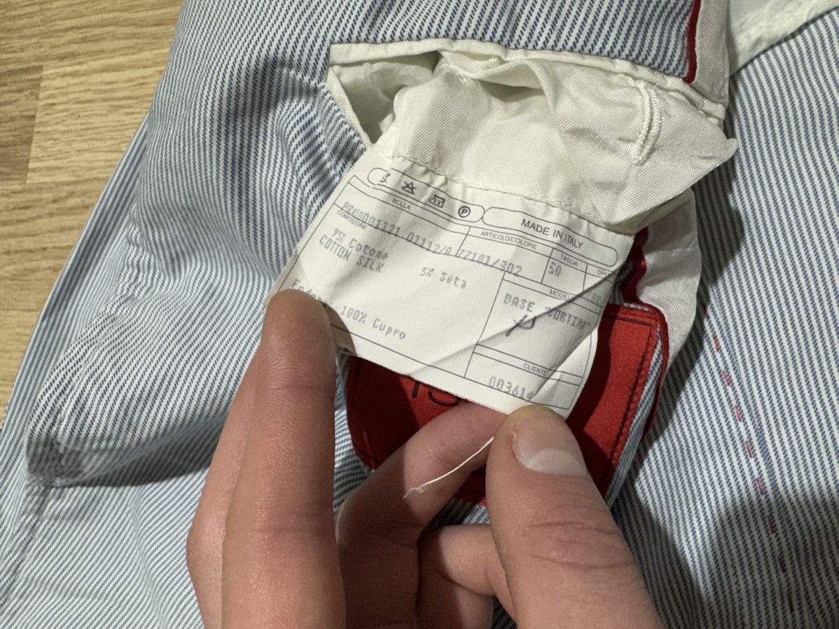 Designer × Isaia Isaia stripped blazer 50 Size 50R - 8 Thumbnail