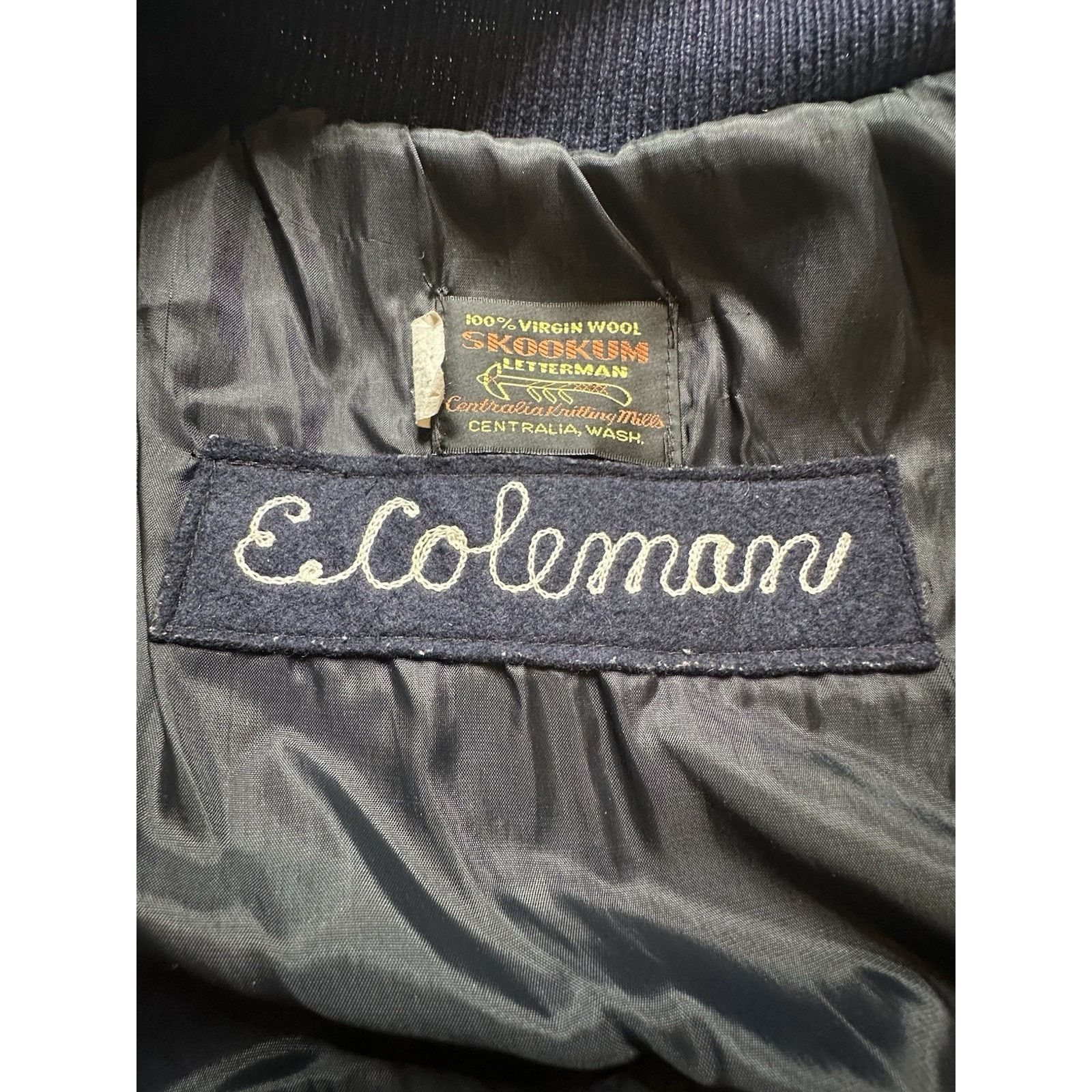 Skookum 2002 Vintage Huskies Letterman Varsity Bomber Wool Jacket Size US XL / EU 56 / 4 - 6 Thumbnail