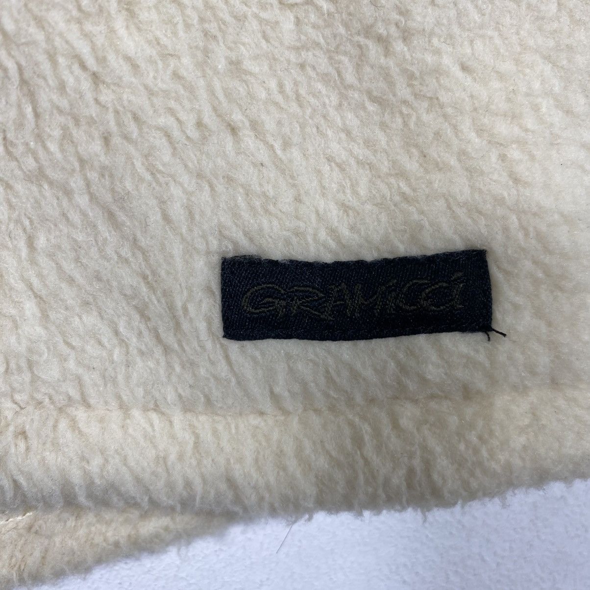 Gramicci Vintage Gramicci Fleece Button Jacket L Size Cream Colour Size US L / EU 52-54 / 3 - 6 Thumbnail