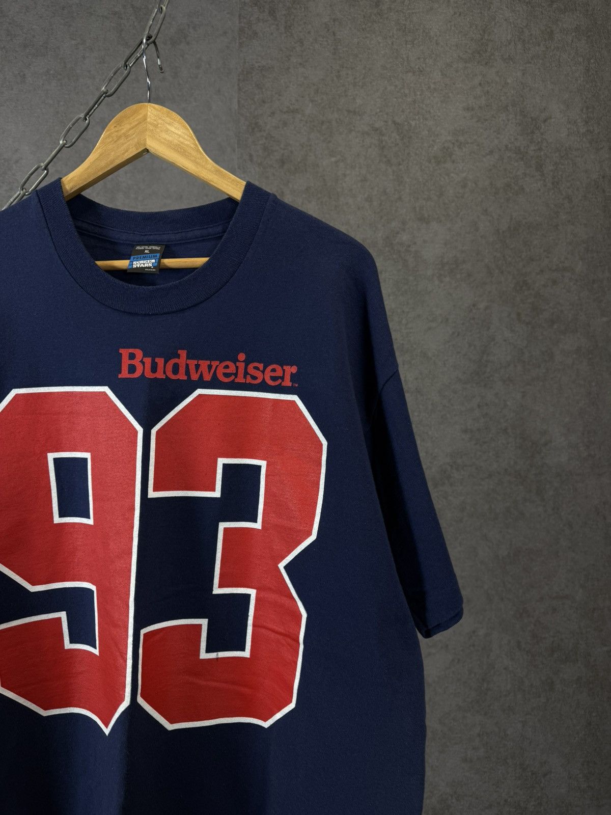 Vintage Budweiser vintage single stitch tee Size US XL / EU 56 / 4 - 3 Thumbnail