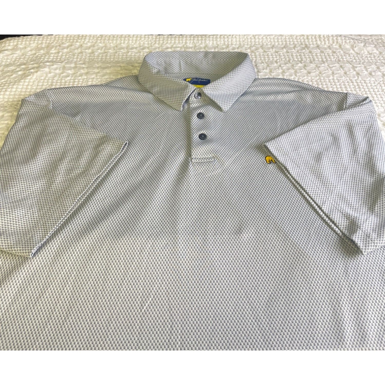 Other Jack Nicklaus Men's Gray Polo Golf Shirt Short Sleeve Size X Size US XL / EU 56 / 4 - 5 Thumbnail