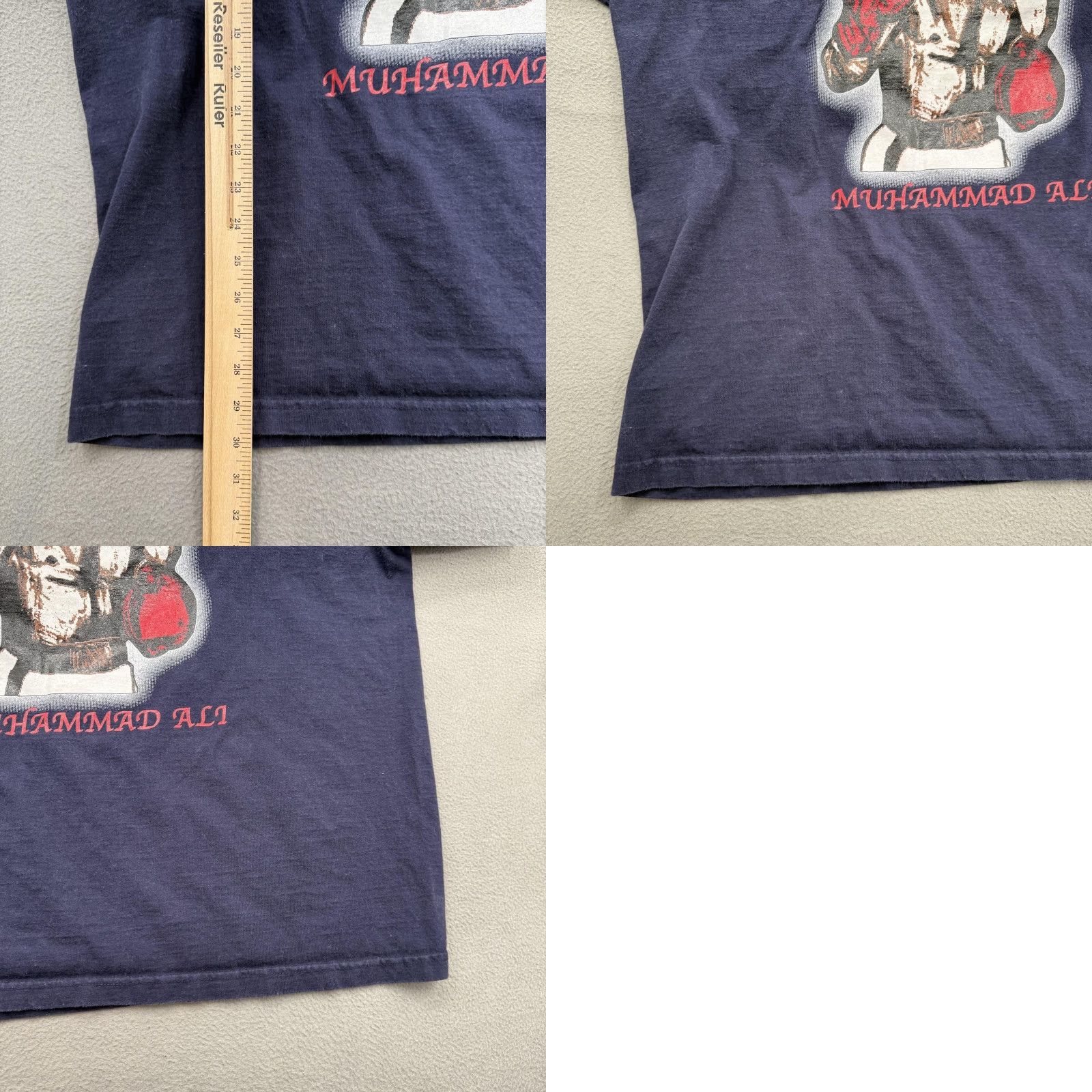 Fubu VINTAGE Platinum Fubu Muhammad Ali Shirt Mens 2XL Blue Graphic T-Shirt Limited Edition Size US XXL / EU 58 / 5 - 8 Thumbnail