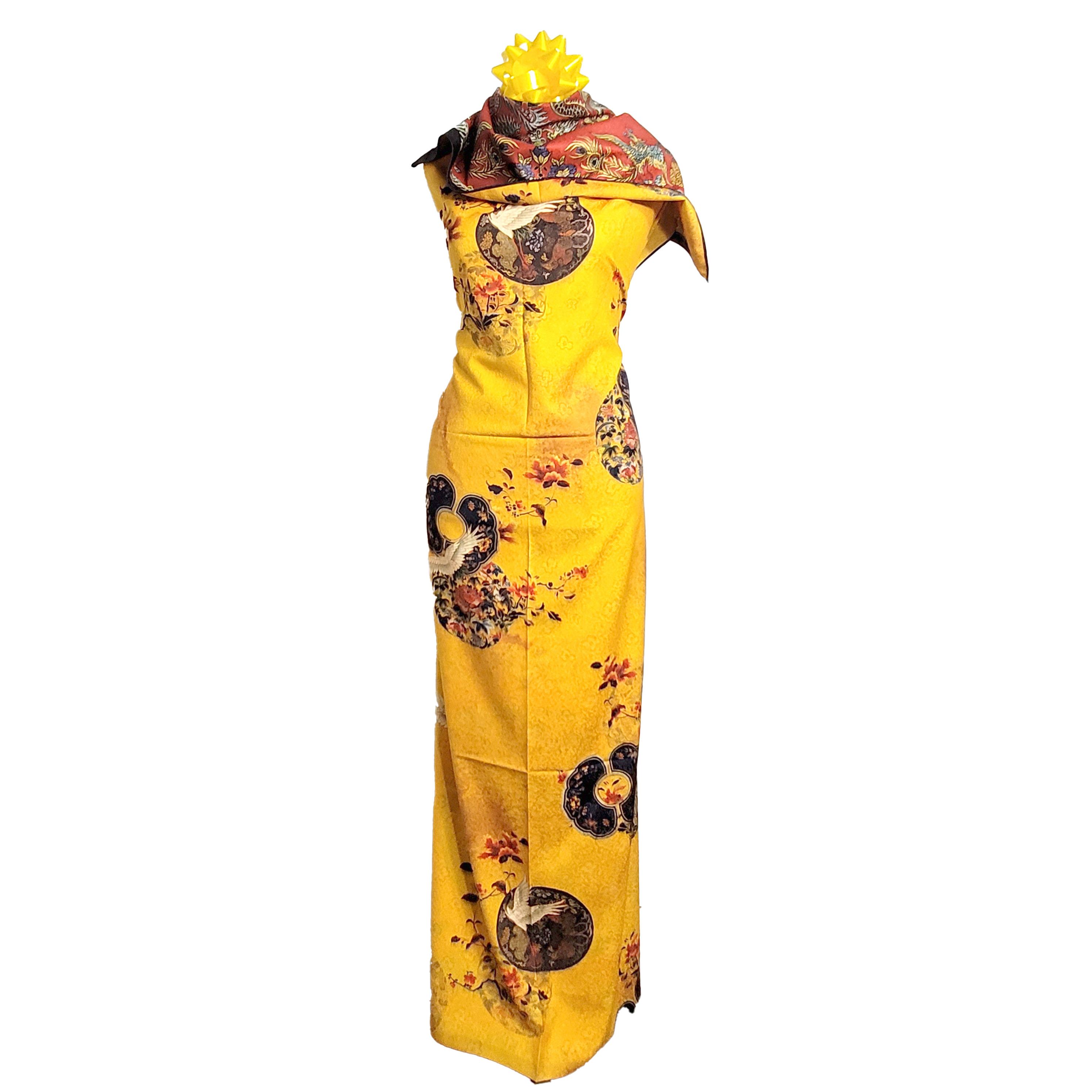 Other Double-Sided Silk Scarf 27"x70" Long Rectangle 3308 Size ONE SIZE - 5 Thumbnail