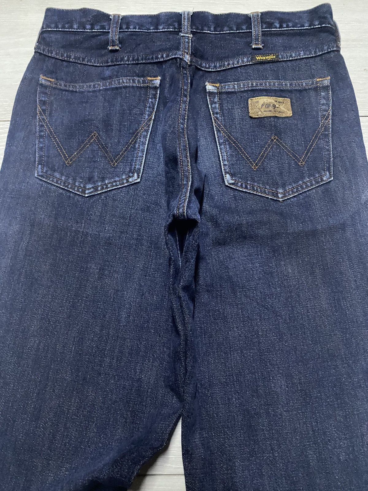 Gant × Wrangler Vintage Wrangler Sanforized Blue Wash Slim Jeans Size US 29 - 4 Thumbnail
