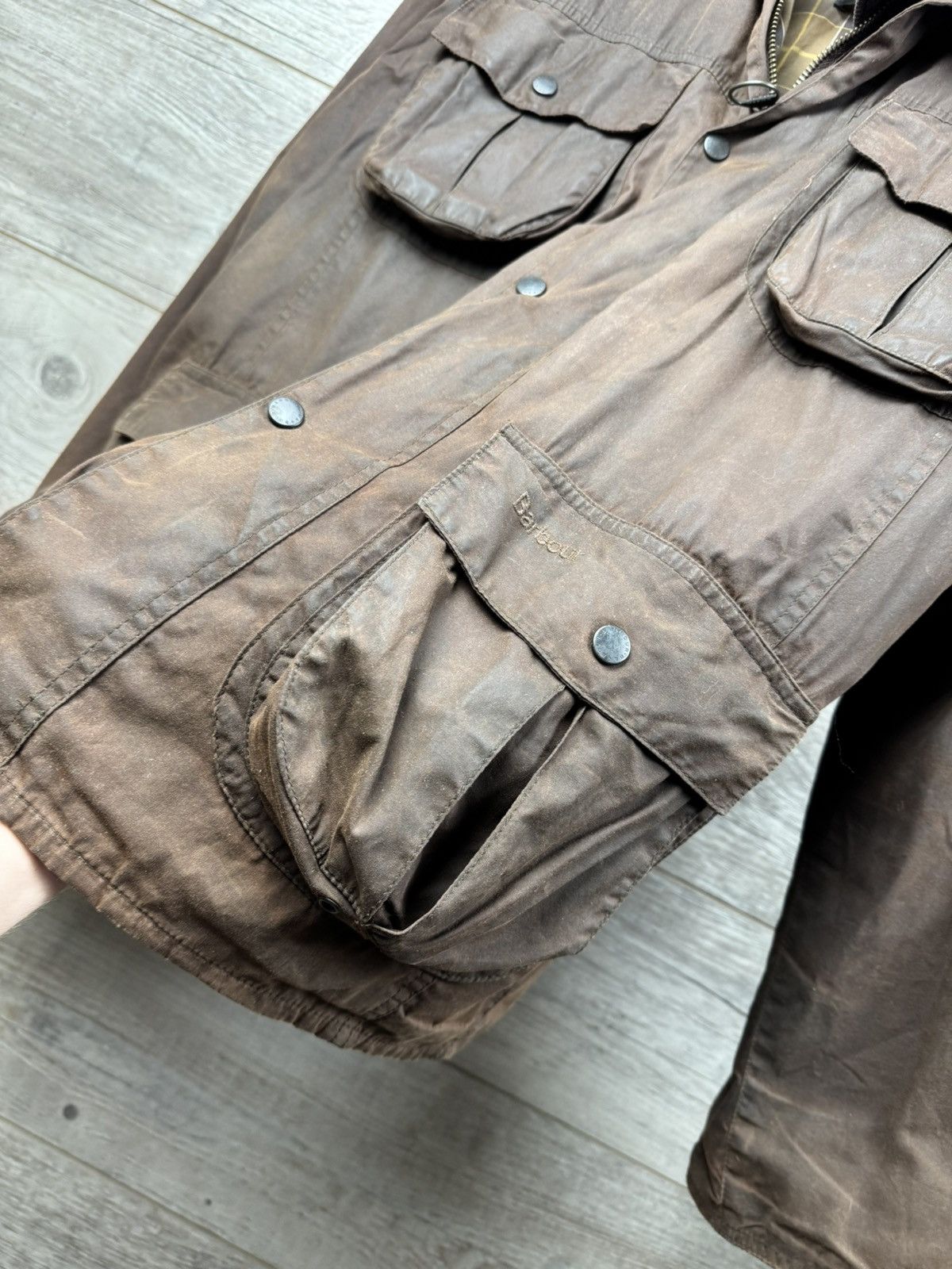 Barbour BARBOUR JACKET VINTAGE A94 FLYWEIGHT WAX UTILITY LARGE Size US L / EU 52-54 / 3 - 21 Thumbnail