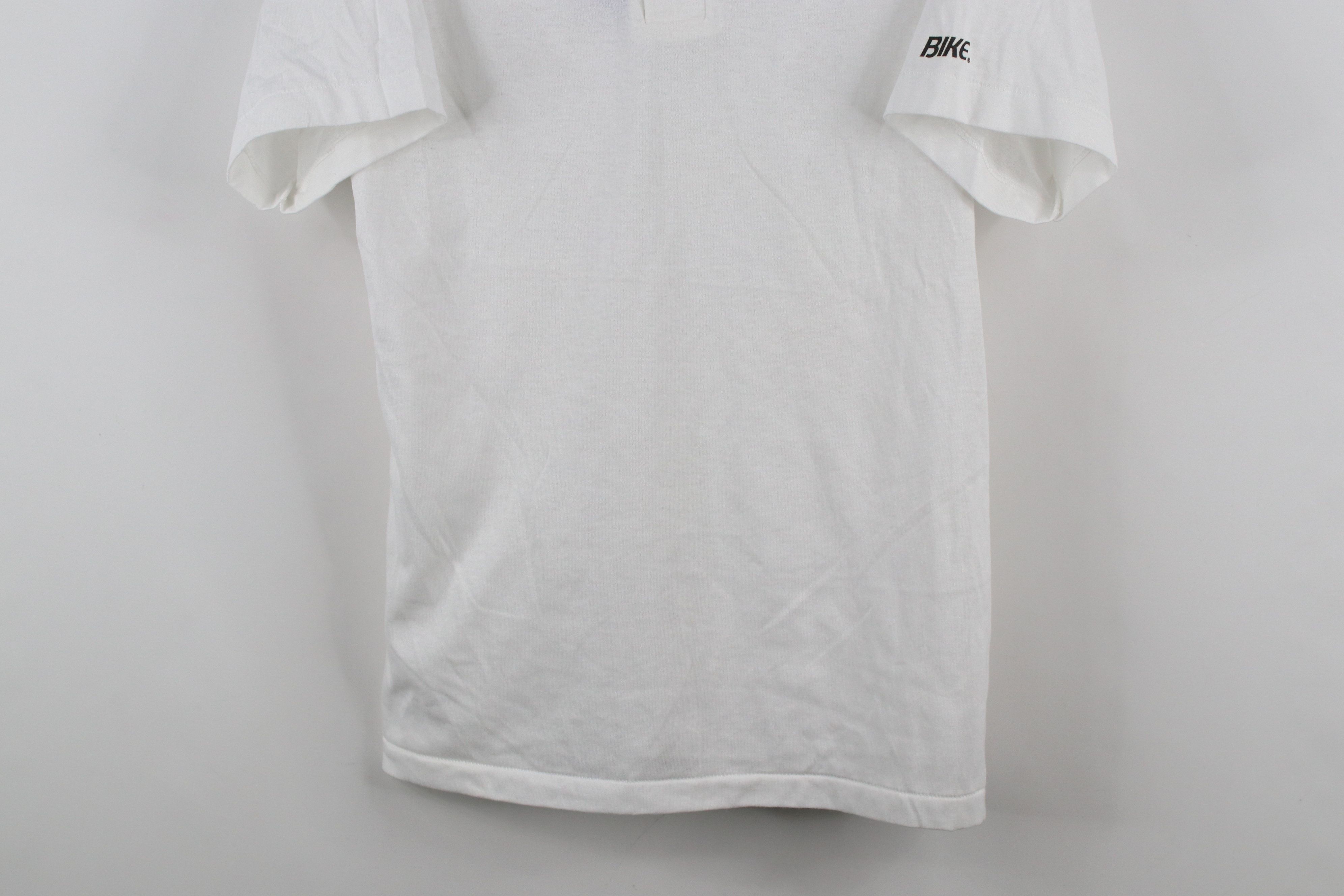 Vintage Deadstock Vintage 90s Streetwear Henley T-Shirt White USA Size US M / EU 48-50 / 2 - 3 Thumbnail